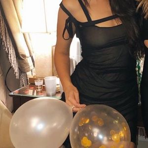 Majorelle Black Dress